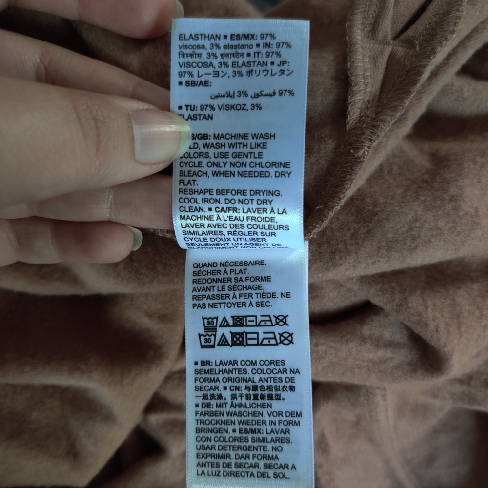 Daily Ritual Supersoft Terry Raverback Sleeveless Tan Maxi Dress - Picture 5 of 9